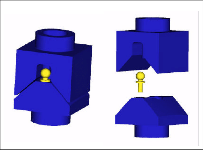 Canoe Ball Coupling Assembly With Tooling Ball Measurement - Canoe Ball Coupling Assembly With Tooling Ball Measurement (850x629)