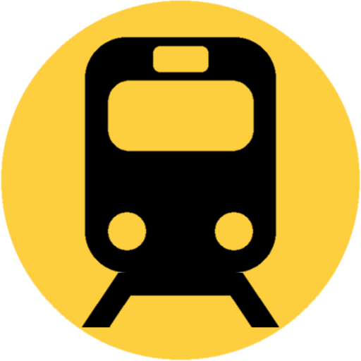 Rails Clipart Train Line - Train Logo Hd Png (512x512)