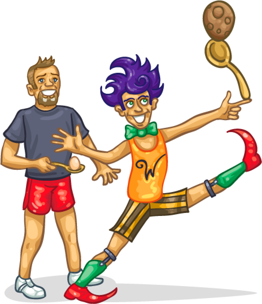 Egg And Spoon Race - Egg And Spoon Race Png (1024x1024)
