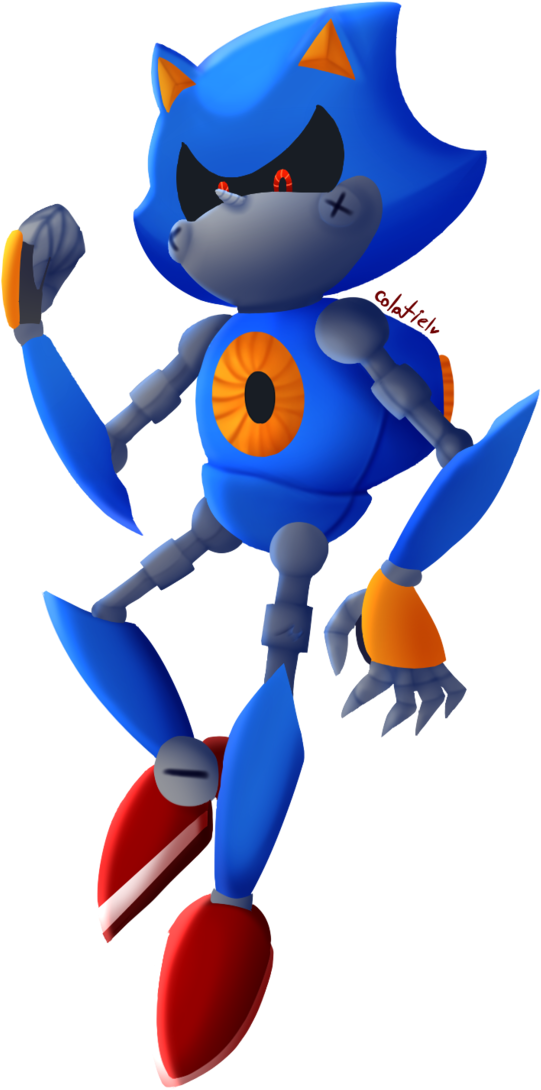 Transparent Metal By Colatiel - Sonic Mad Png (673x1186)