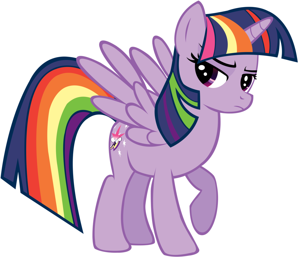 Jlryan, Fusion, Hilarious In Hindsight, Pony, Rainbow - Twilight Sparkle Alicorn Cutie Mark (1024x1024)