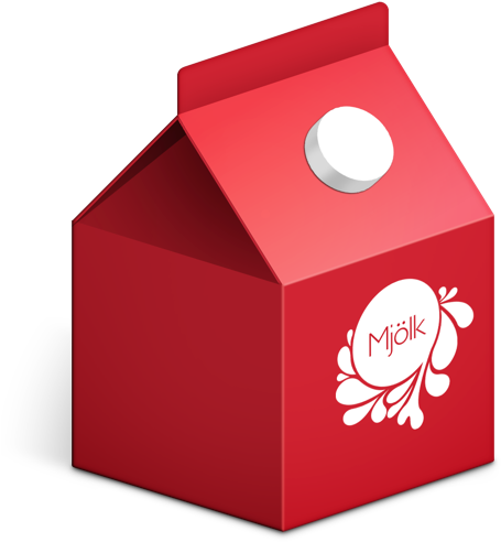 Milk Carton Icon By Tinylab - Milk Icon Png (512x512)
