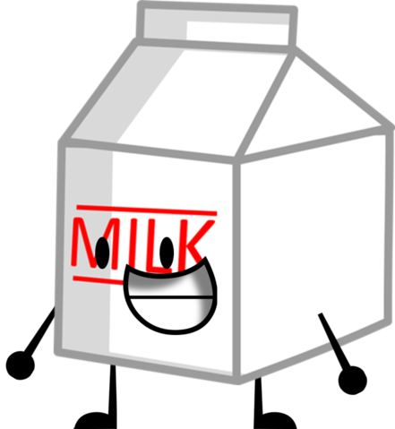 File - Milk - - Object Shows Milk Bodies (441x479)