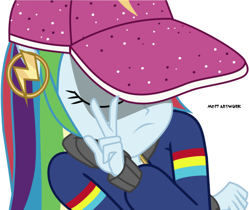 Rainbow Dash Rapper Eg By Mandash1996 - Mlp Eg Rainbow Dash (1000x799)