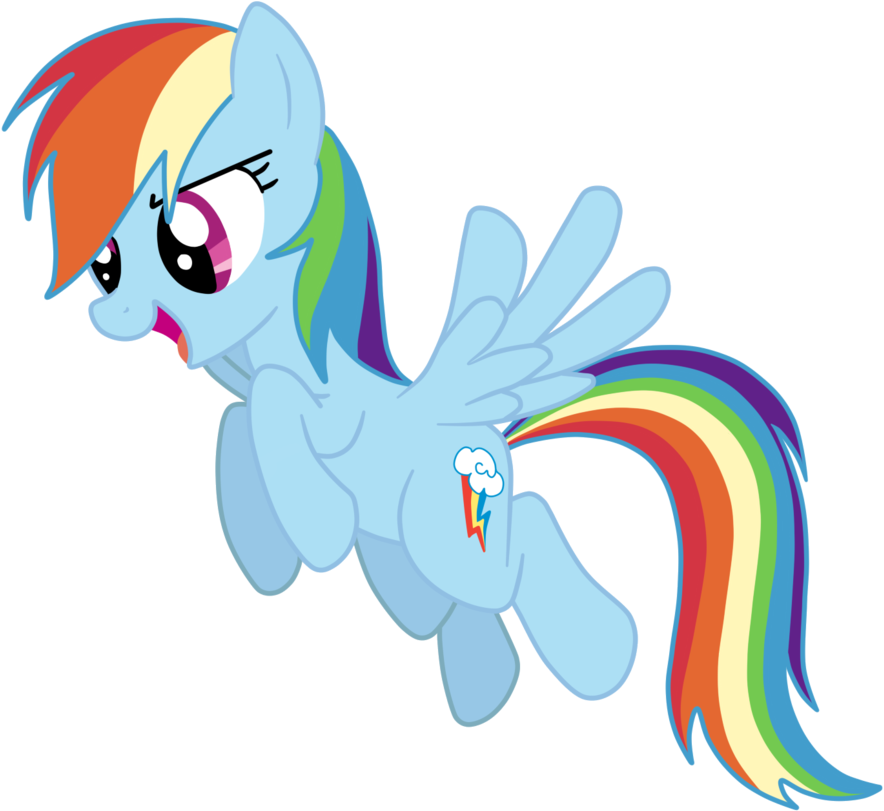 How To Draw Rainbow Dash Download - Rainbow Dash (900x841)