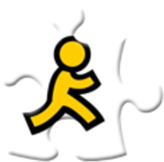 Aim Icon Free Images At Clker - Aol Instant Messenger Icon (600x600)