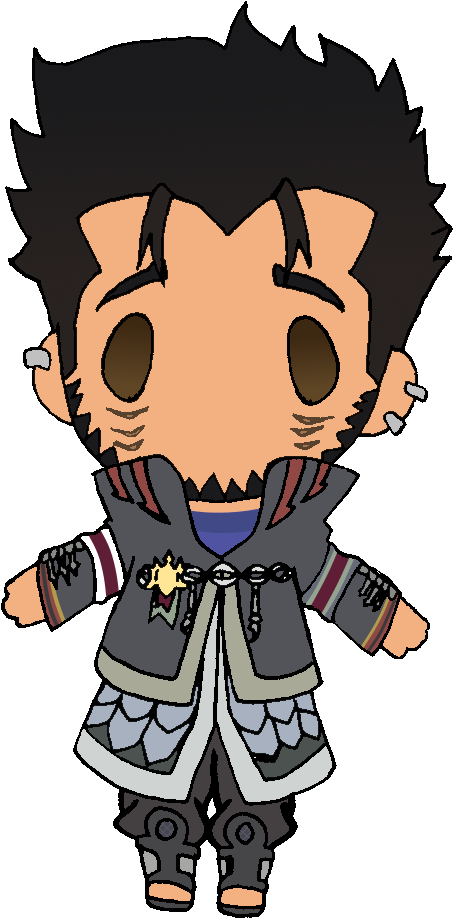 Brock Chibi Cop By Fireshogunkrisuchiha - Chibi (459x929)