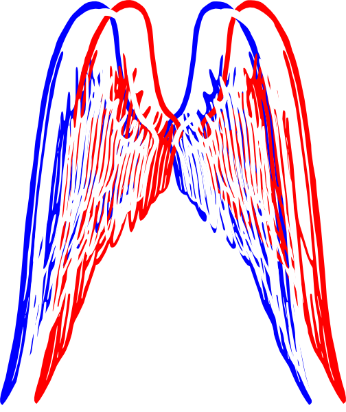 Multi Wings Svg Clip Arts 504 X 599 Px - Clip Art (504x599)