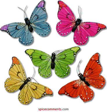 Comments 1 Comment - Thank You Butterfly Animation (369x385)