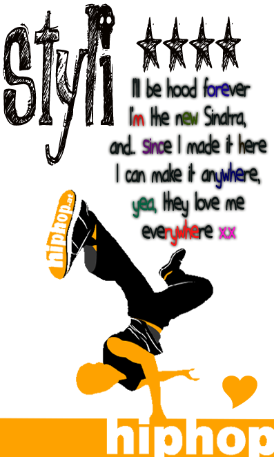 Ι Нανε Мα Θшπ Lθπεlγlεšš « - Hiphop (397x662)