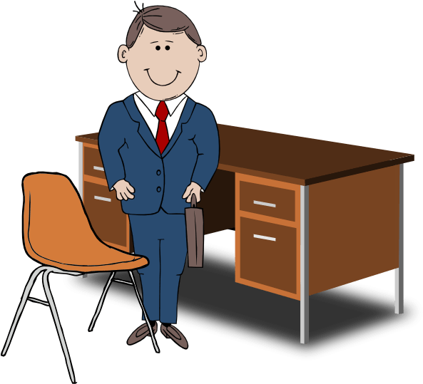 Office Manager Clipart - Pekerjaan Yang Cocok Untuk Zodiak (600x538)