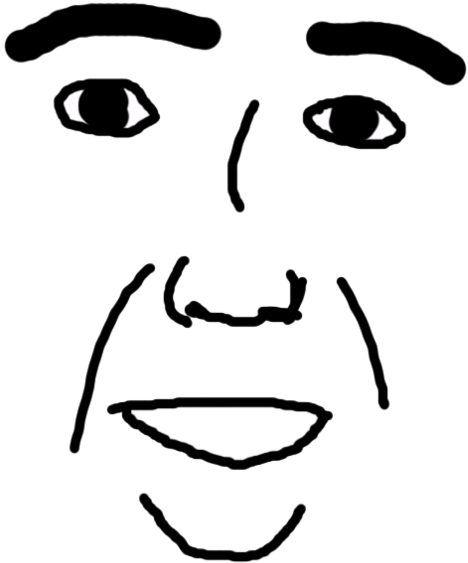 Nic Cage's Face Transparent By Cat - Cat (894x894)