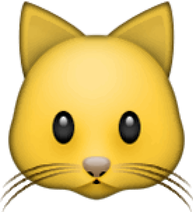 Pet Dog Face Pet Cat Face - Emoji Chat (667x733)
