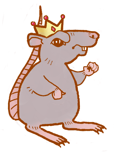 Rat Clipart Vicious - Clip Art (402x497)