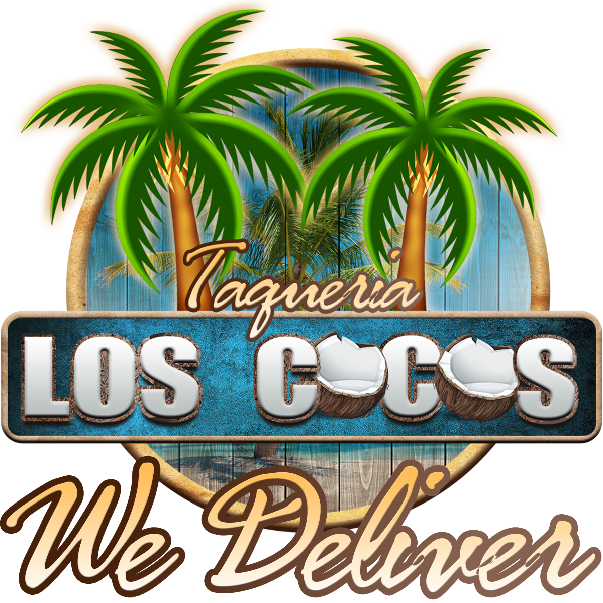 Taqueria Los Cocos Coconut Logo Portable Network Graphics - Taqueria Los Cocos (1200x1200)