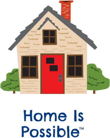 Cabin Clipart - Nevada Home Is Possible (458x480)