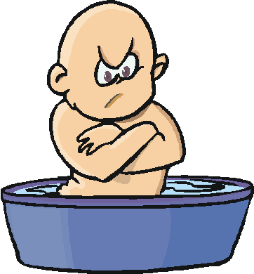 As Americans We May Be Wise To Assume The Role Of A - Not Taking A Bath Clip Art (362x390)