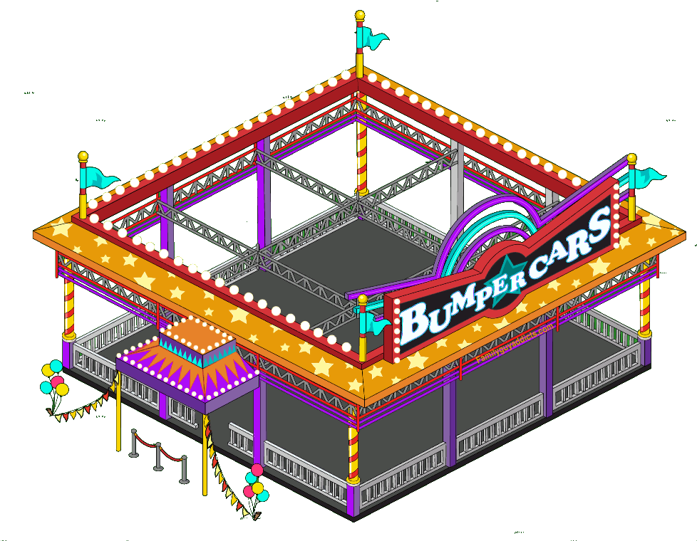 Bumper Buddies Bumper Cars- Net 75 - Car (1006x759)