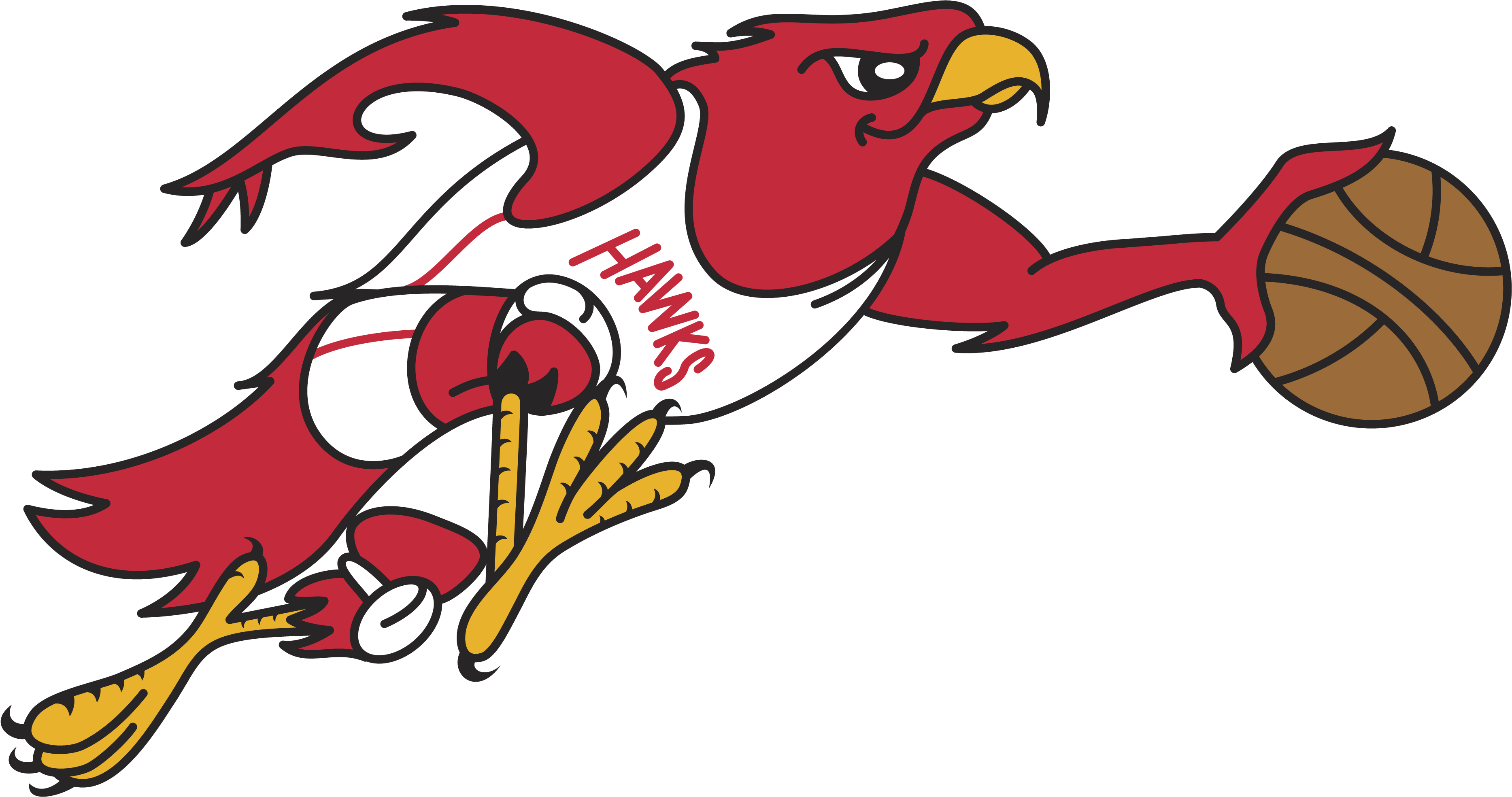Atlanta Hawks Retro Logo - Atlanta Hawks Logo 1969 (3840x2160)