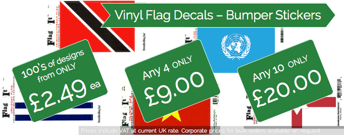 Vinyl Flag Decal Offers - United Nations (680x283)