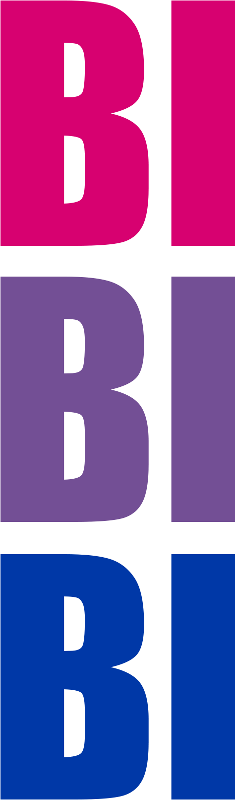 Bi Text By Pride-flags - Bi Text By Pride-flags (473x1629)