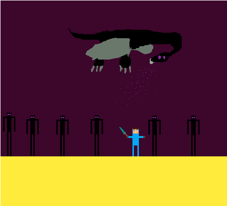 Ender Dragon - Graphic Design (500x500)