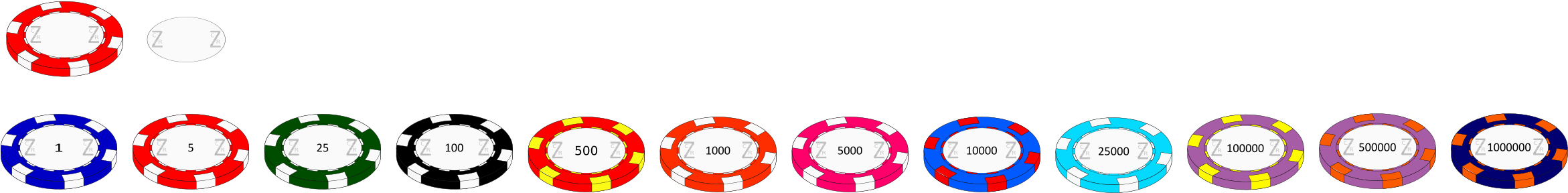 Casino Chips - Circle (2400x323)