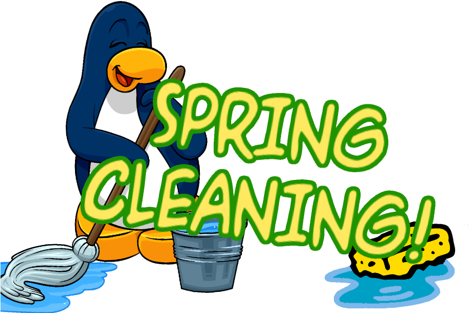 Spring Cleaning - Club Penguin Penguins (941x611)