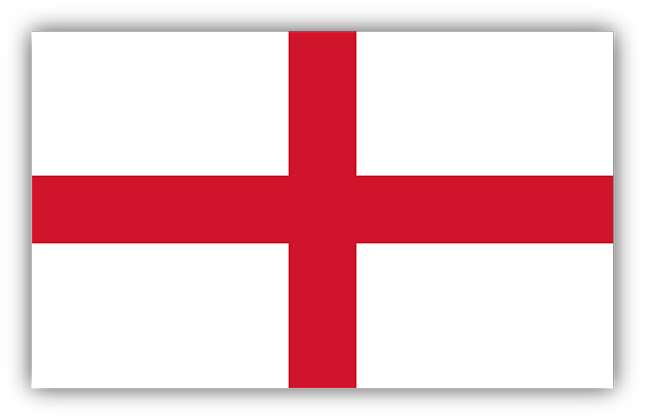 England Flag Bumper Sticker - Cross Of St George Flag (720x720)