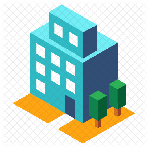 Office Icon - Office Building Icon (512x512)
