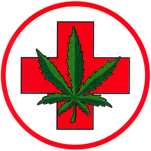 Bumper Sticker / Decal - Medical Marijuana Logo Png (602x602)