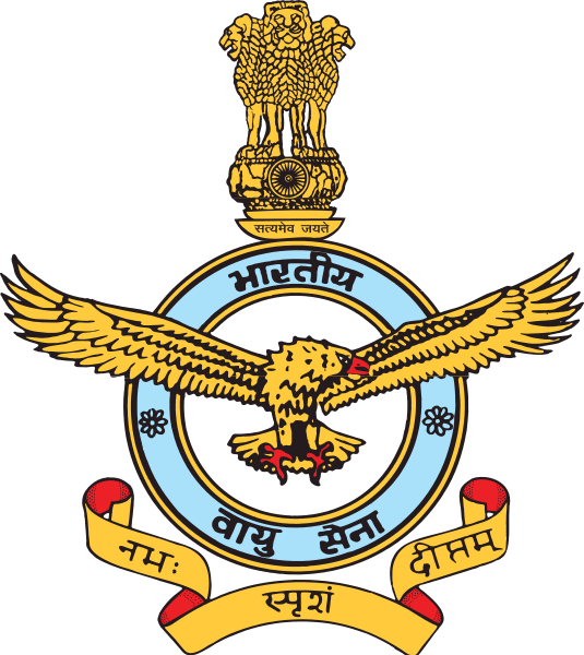 Free Download Indian Air Force Logo Vector And Clip - Aeronautica Militare India (535x600)