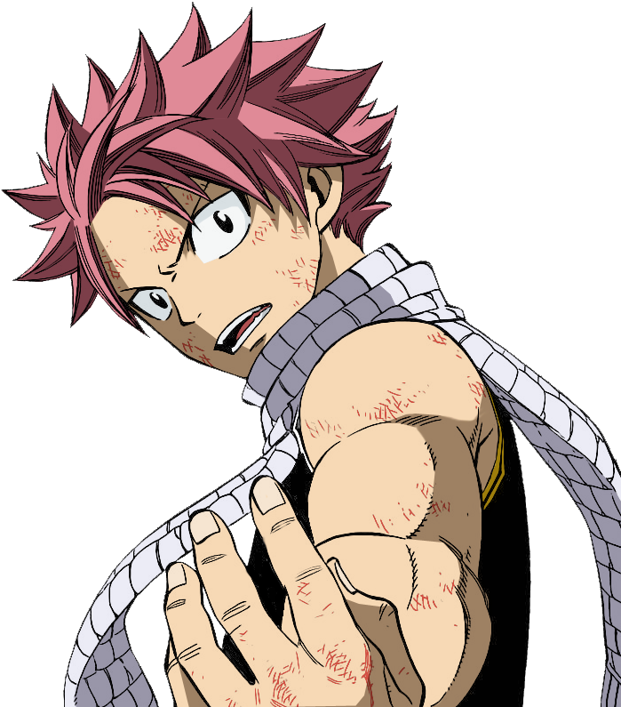 Fairy Tail Clipart Transparent - Fairy Tail Natsu Png (844x822)