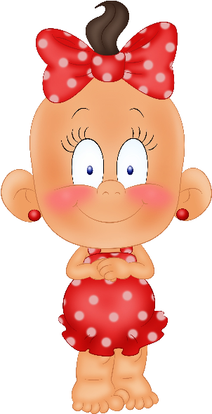 Funny Cartoon Baby Girl Clip Art Images - Clip Art (600x600)