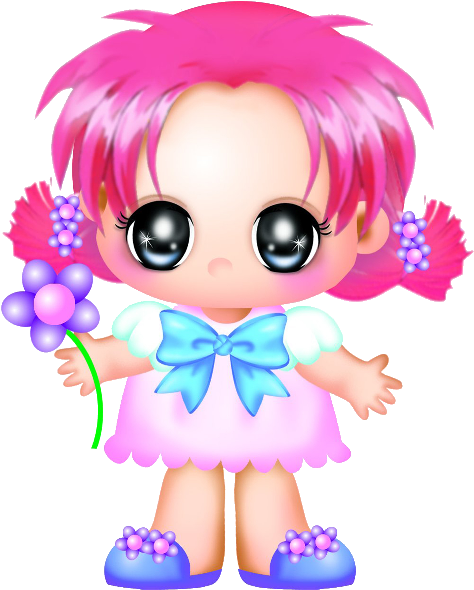Funny Baby Girl Cartoon Related Pictures Baby Clip - Feliz Semana Mexicano (600x600)