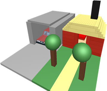 Little House - Illustration (420x420)