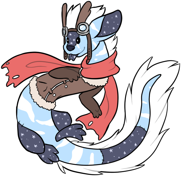 Auction] Aviator Sockie By Ayinai - Cartoon (595x577)