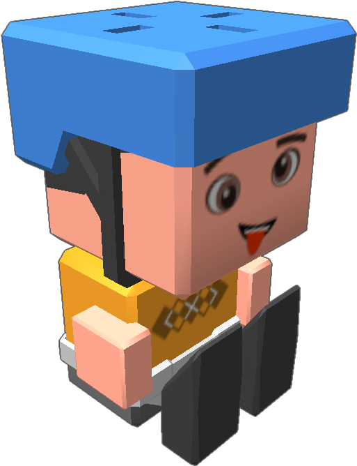 "hey Blocky, My Name Is Jeffy - Toy Block (768x768)