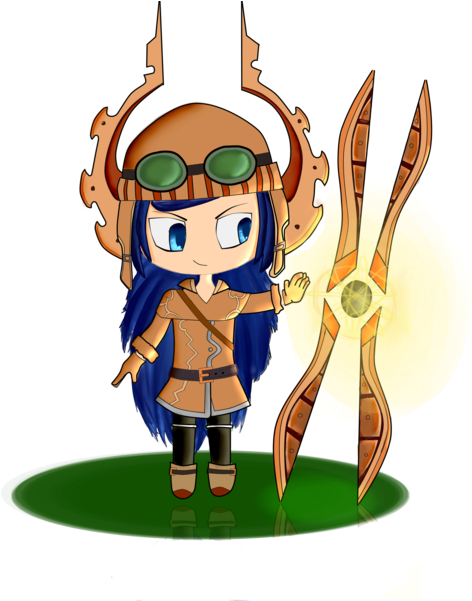 Aviator Irelia By Downtosky - Illustration (600x600)