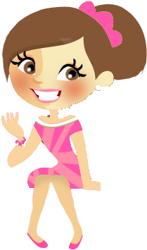 Hello There I'm Jhem - Girl Cartoon Png File (380x380)