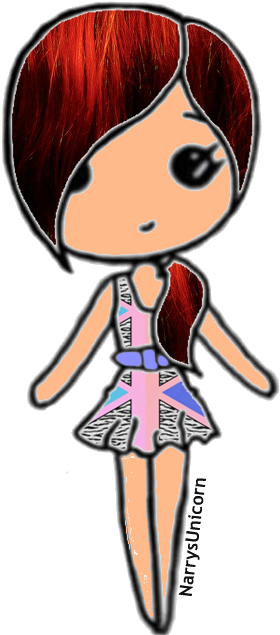 Cute Girl Png Transparent Image - Dibujos De Bailarinas Kawaii (438x643)