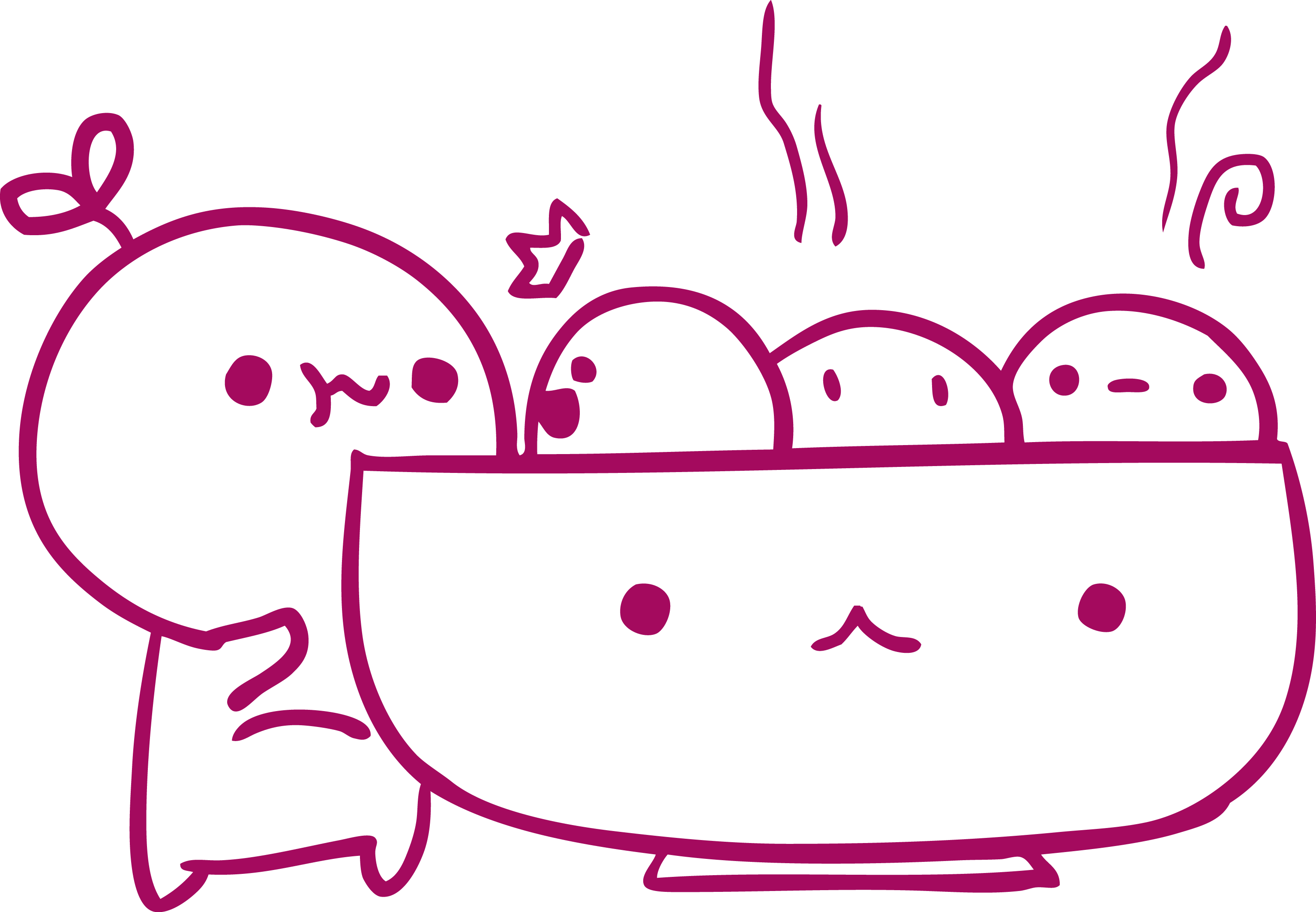 Tangyuan Stuffing Baozi Mochi Zongzi - Dumpling Chibi (3071x2129)