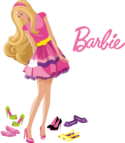 Barbie Girl Images Png (410x470)