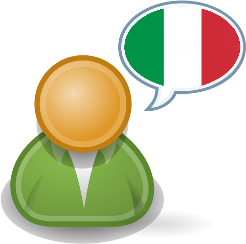 User Speaks Italian - Wikimedia Commons (512x512)