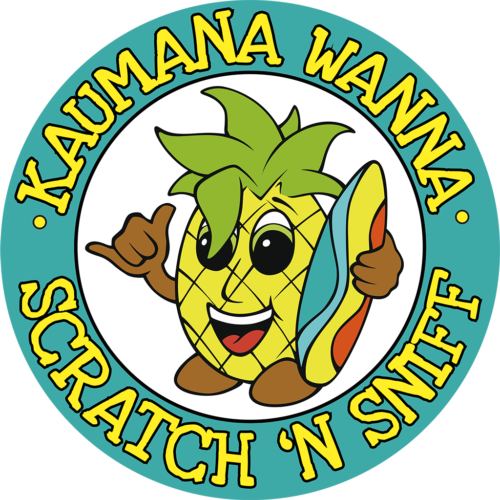 Pineapple Whiffer Stickers Scratch & Sniff Stickers - Whiffer Sniffers Kaumana Wanna Smellya Scented Backpack (1024x1023)