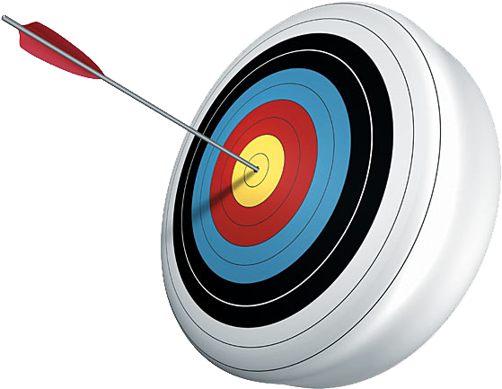 Blue Sky Aeroplane - Archery Target (600x470)