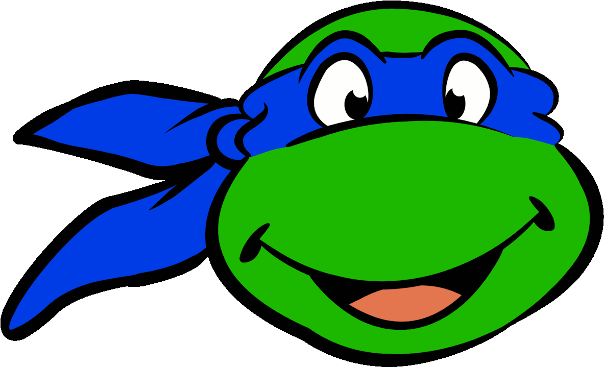 Teenage Mutant Ninja Turtles - Leo Ninja Turtle Face (1280x778)