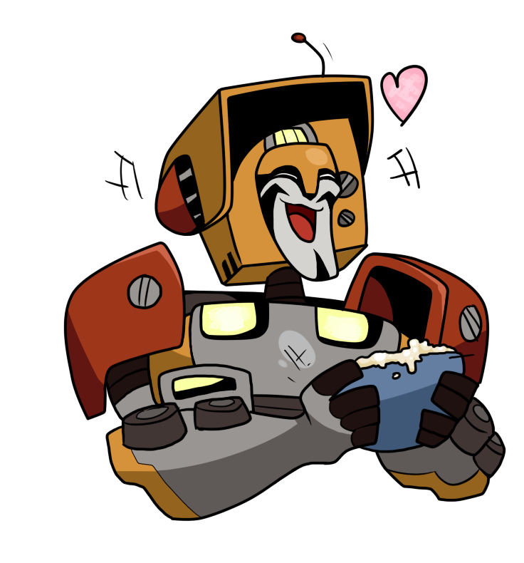Mashed Potatoes Can Be Your Friend By Deceptiicon - Cartoon (736x790)