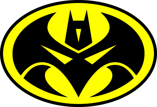 Bat-con Logo By Emeraldbeacon On Clipart Library - Bat Logo (514x352)