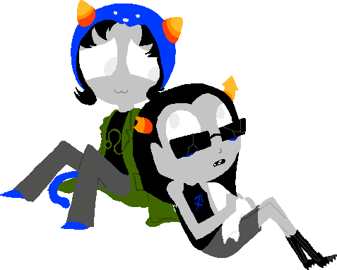 Ghostly Reunion By Kimikonyanchan - Cartoon (477x382)